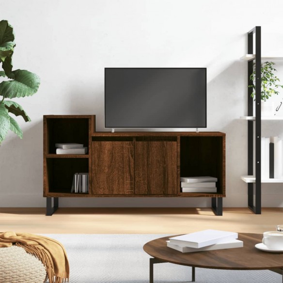Meuble TV Chêne marron 100x35x55 cm 
