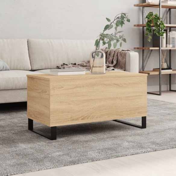 Table basse Chêne sonoma 90x44,5x45 cm 