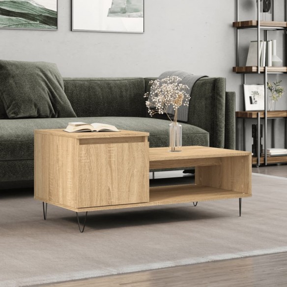 Table basse Chêne sonoma 100x50x45 cm 