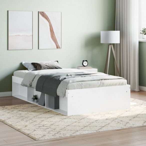 Lit blanc 90x200 cm