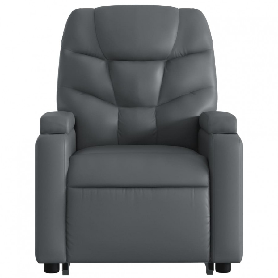 Fauteuil inclinable Gris Similicuir