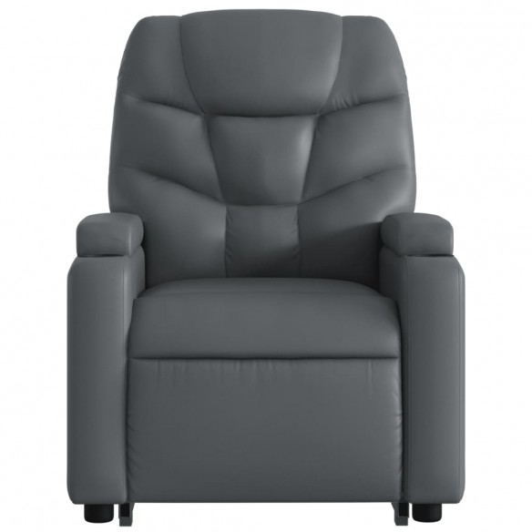 Fauteuil inclinable Gris Similicuir Fauteuil inclinable Gris Similicuir