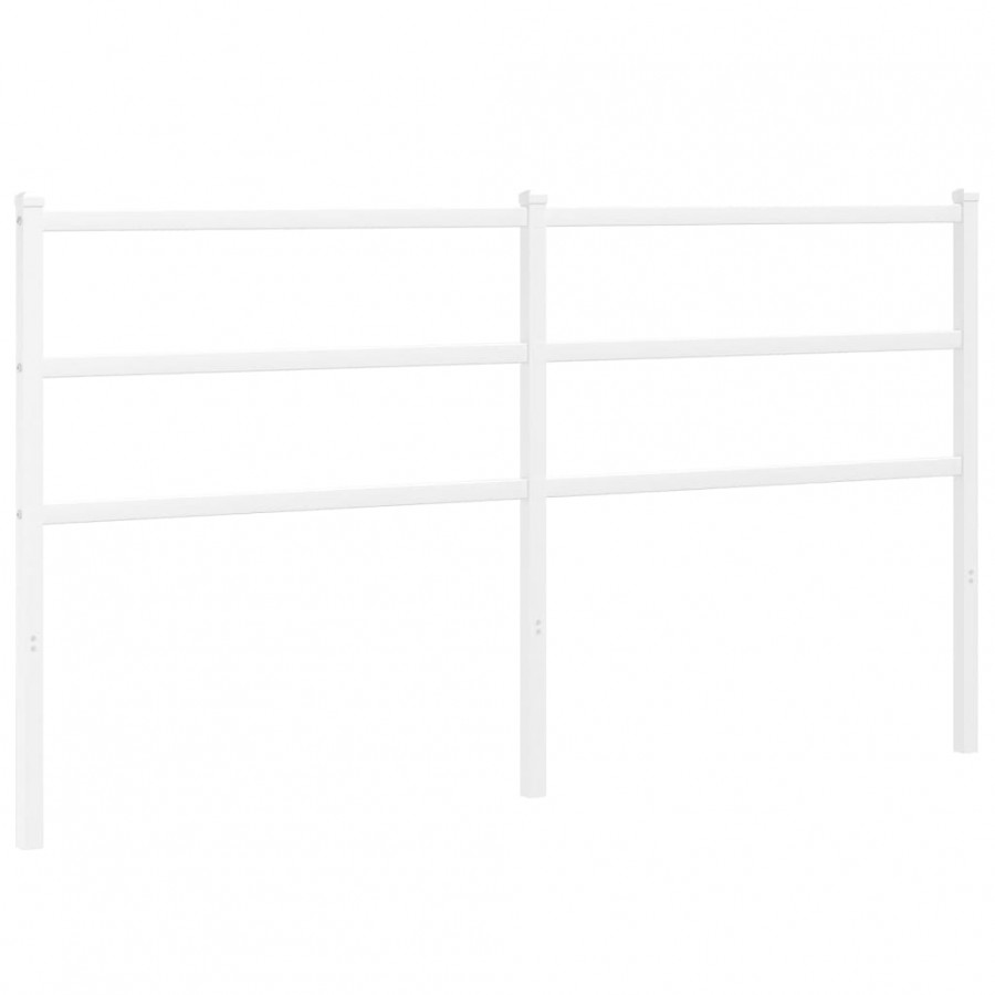 Tête de lit métal blanc 160 cm