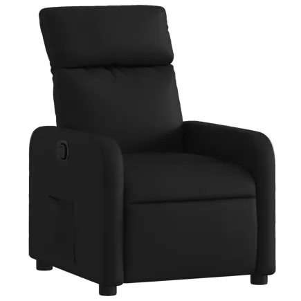 Fauteuil inclinable Noir Similicuir 2