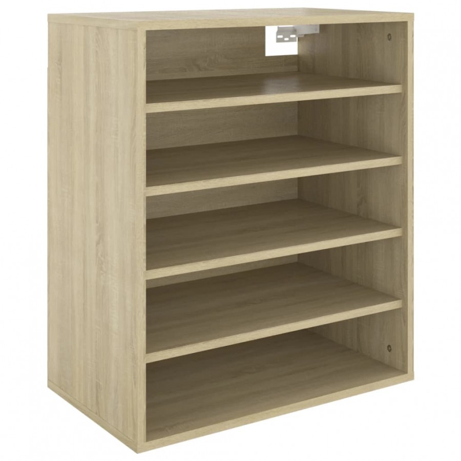 Armoire à chaussures Chêne sonoma 60x35x70 cm Aggloméré