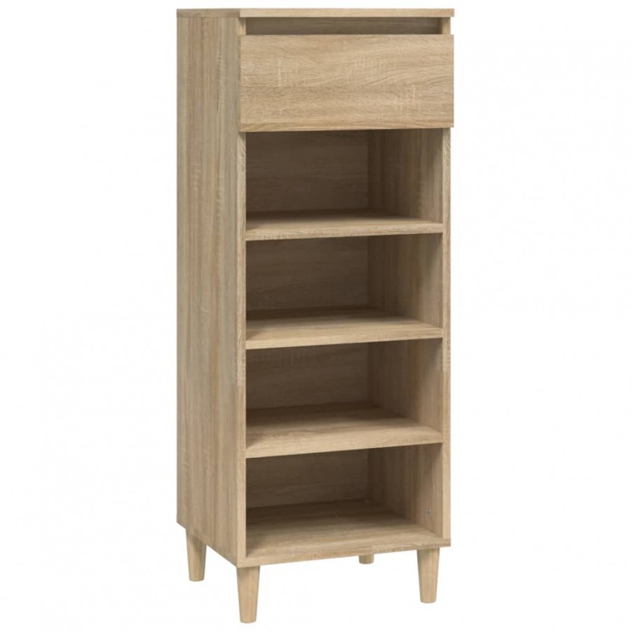 Armoire à chaussures Chêne sonoma 40x36x105cm 