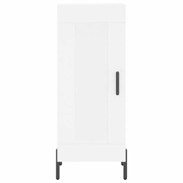 Buffet haut Blanc 34,5x34x180 cm 
