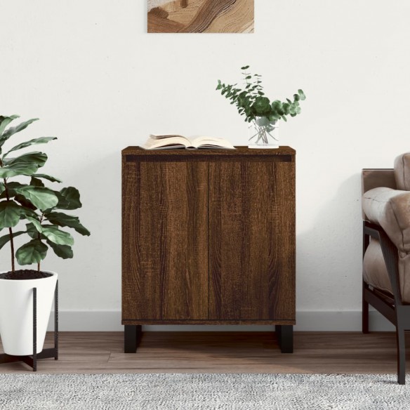Buffet Chêne marron 60x35x70 cm 