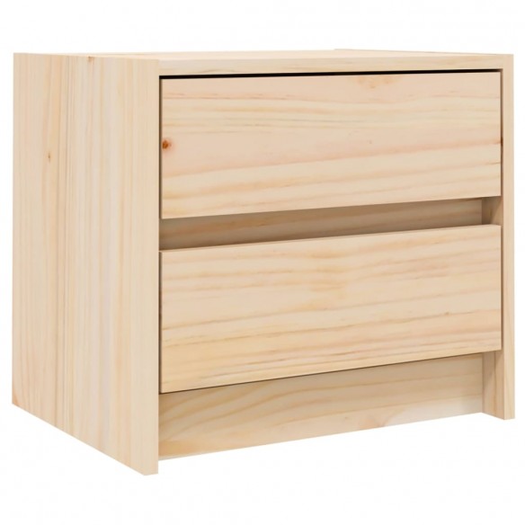 Table de chevet 40x31x35,5 cm bois de pin massif Table de chevet 40x31x35,5 cm bois de pin massif