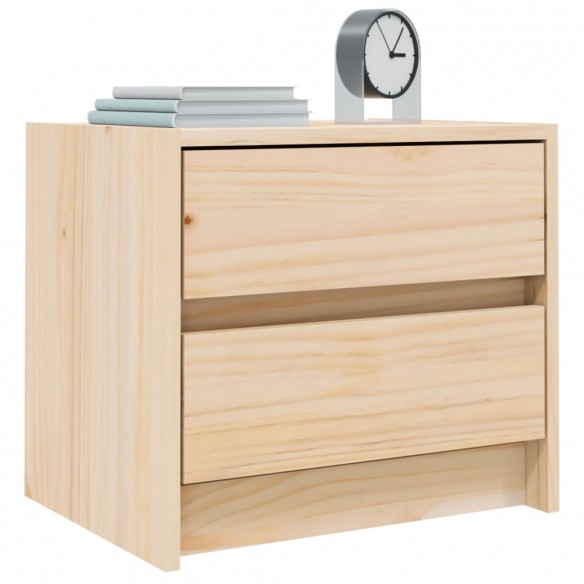 Table de chevet 40x31x35,5 cm bois de pin massif Table de chevet 40x31x35,5 cm bois de pin massif