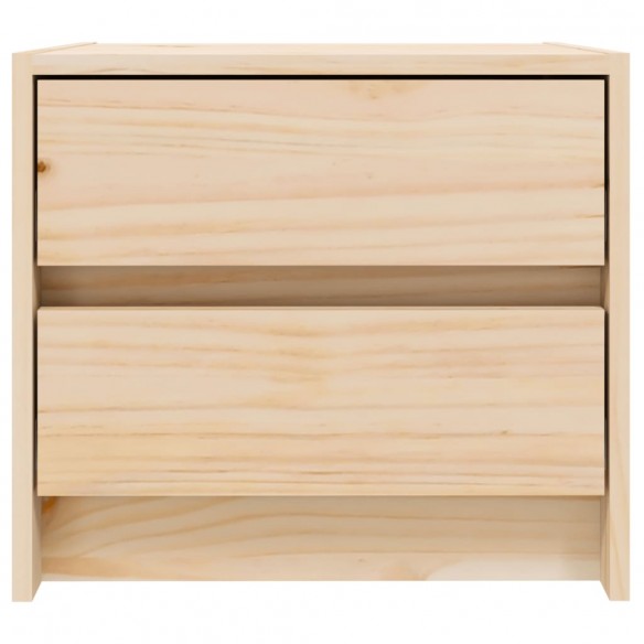 Table de chevet 40x31x35,5 cm bois de pin massif Table de chevet 40x31x35,5 cm bois de pin massif