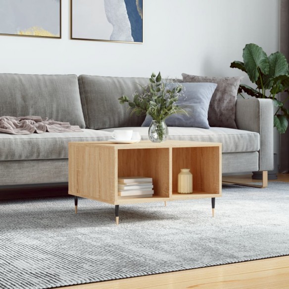 Table basse Chêne sonoma 60x50x36,5 cm 