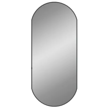 Miroir mural Noir 80x35 cm Ovale 2