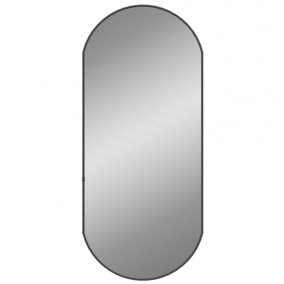 Miroir mural Noir 80x35 cm Ovale Miroir mural Noir 80x35 cm Ovale