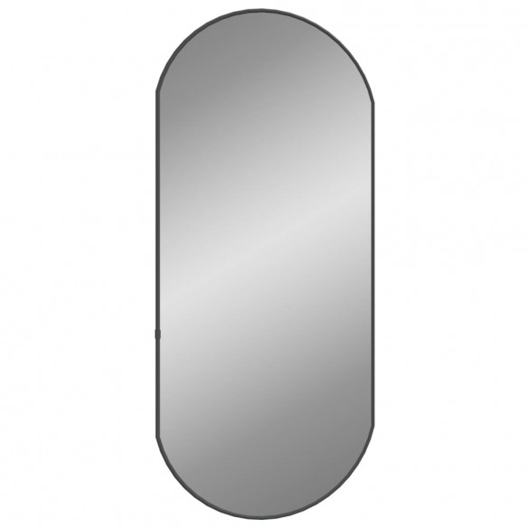 Miroir mural Noir 80x35 cm Ovale Miroir mural Noir 80x35 cm Ovale