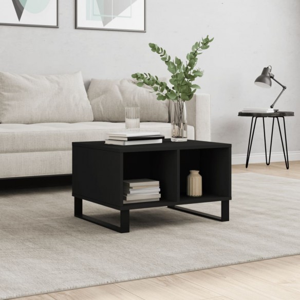 Table basse Noir 60x50x36,5 cm 