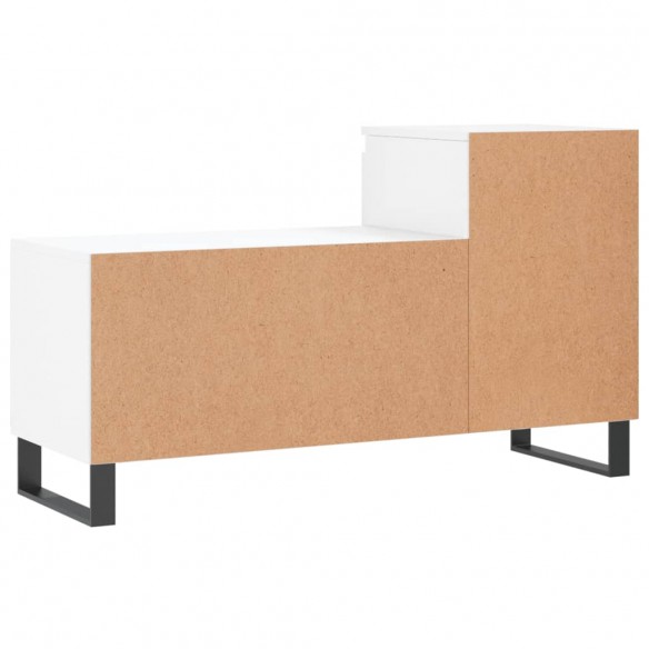 Armoire à chaussures Blanc 102x36x60 cm 