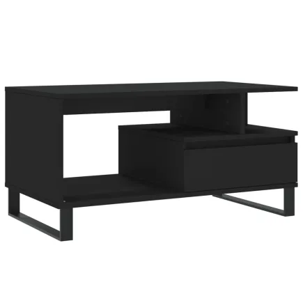 Table basse Noir 90x49x45 cm  2