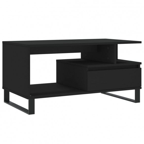 Table basse Noir 90x49x45 cm  Table basse Noir 90x49x45 cm