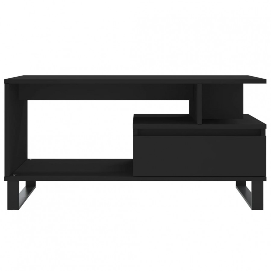 Table basse Noir 90x49x45 cm