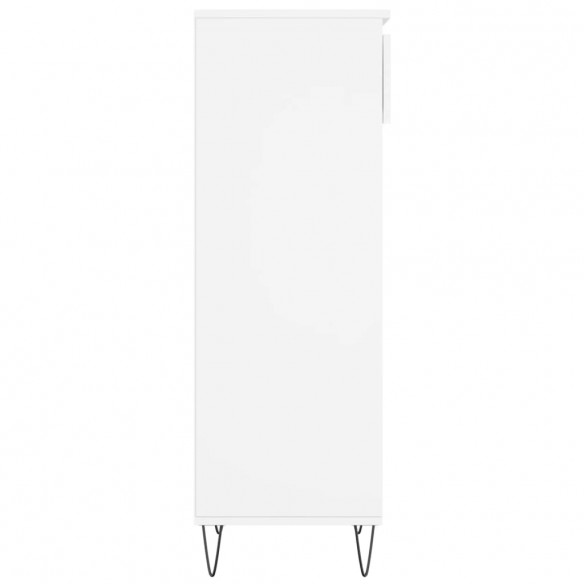 Armoire à chaussures Blanc 40x36x105 cm 