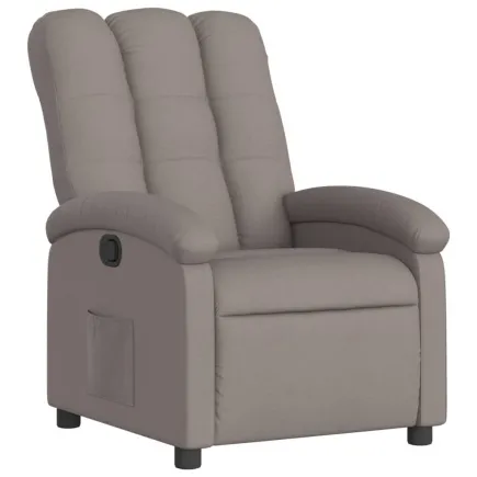Fauteuil inclinable Taupe Tissu 2
