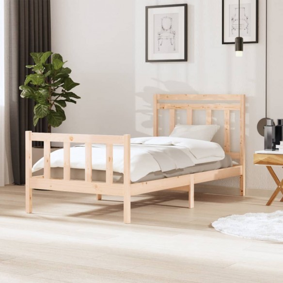 Lit Bois massif 100x200 cm