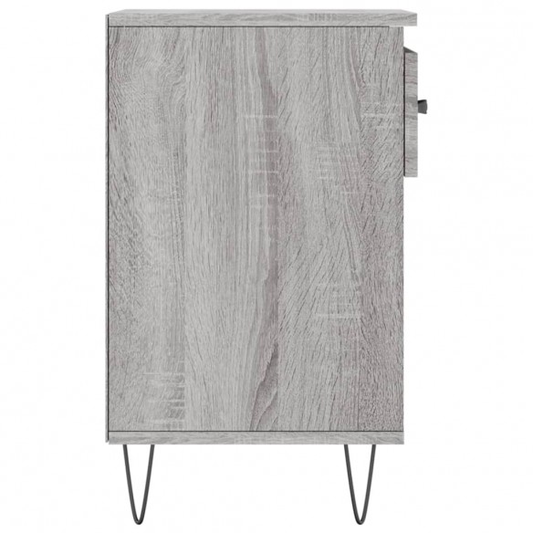 Armoire à chaussures Sonoma gris 102x36x60 cm 