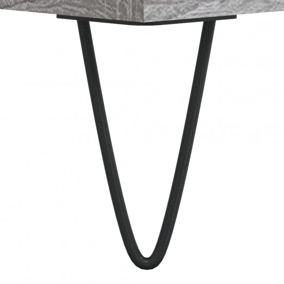 Armoire à chaussures Sonoma gris 102x36x60 cm 