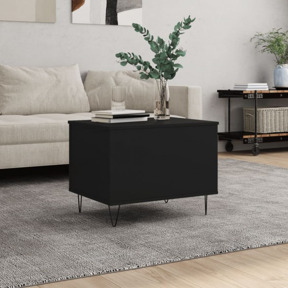 Table basse Noir 60x44,5x45 cm 