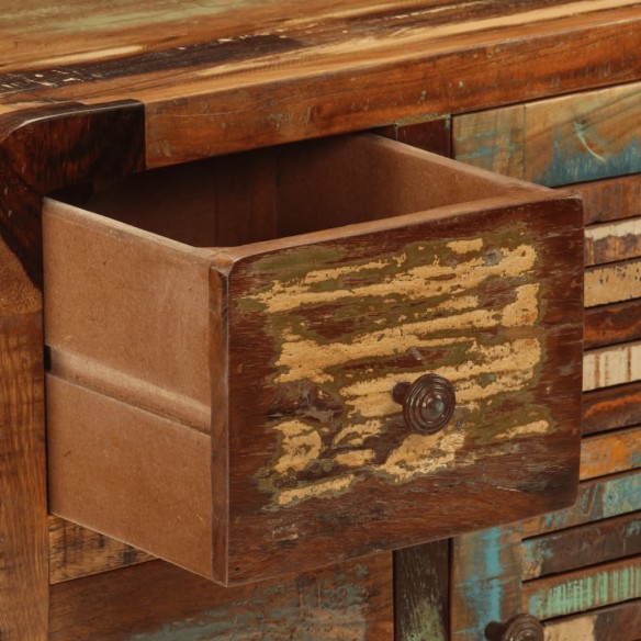 Buffet avec 3 tiroirs 55x30x70 cm bois de récupération massif Buffet avec 3 tiroirs 55x30x70 cm bois de récupération massif