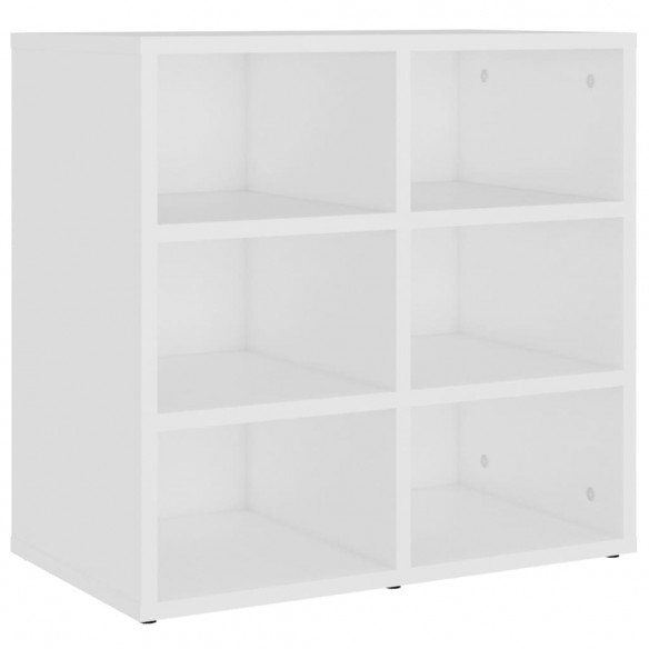 Armoires à chaussures 2 pcs Blanc 52,5x30x50 cm Armoires à chaussures 2 pcs Blanc 52,5x30x50 cm