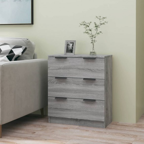 Buffet Sonoma gris 60x30x70 cm 