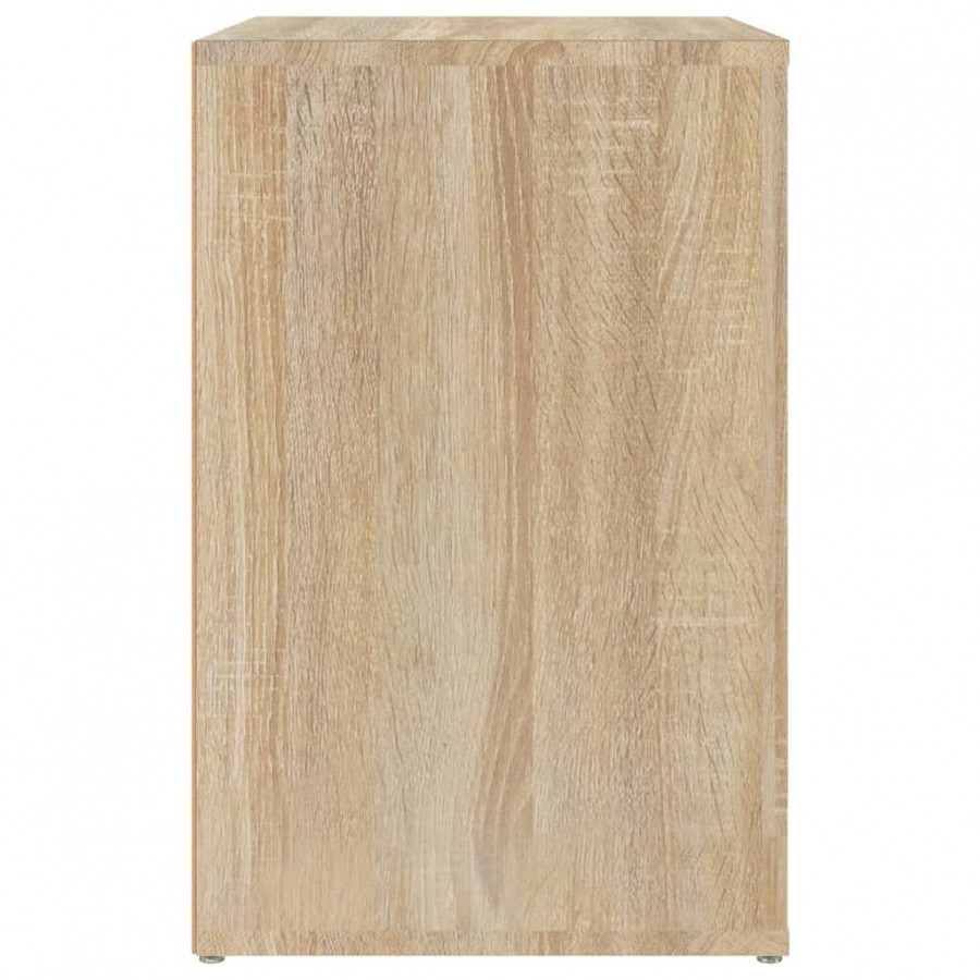 Armoire à chaussures Chêne sonoma 130x35x54cm 