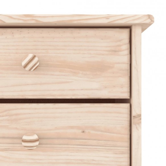 Armoire à chaussures ALTA 77x35x96 cm bois massif de pin
