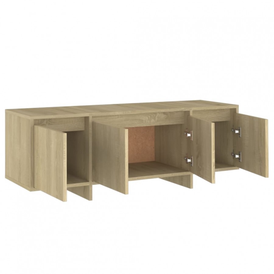Meuble TV Chêne sonoma 120x30x40,5 cm Aggloméré