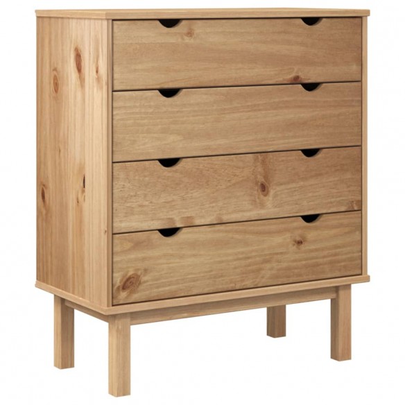 Armoire à tiroirs 76,5x39,5x90 cm Bois de pin massif Armoire à tiroirs 76,5x39,5x90 cm Bois de pin massif