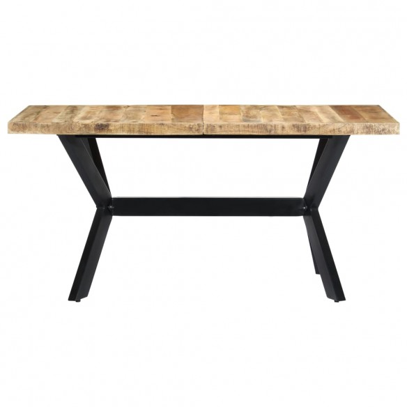 Table de salle à manger 140x70x75 cm Bois manguier massif brut Table de salle à manger 140x70x75 cm Bois manguier massif brut