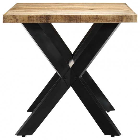 Table de salle à manger 140x70x75 cm Bois manguier massif brut Table de salle à manger 140x70x75 cm Bois manguier massif brut
