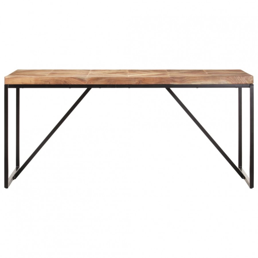 Table à dîner 160x70x76 cm Bois massif d'acacia et de manguier