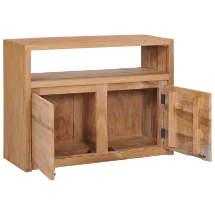 Buffet 80x30x60 cm bois de teck massif 2