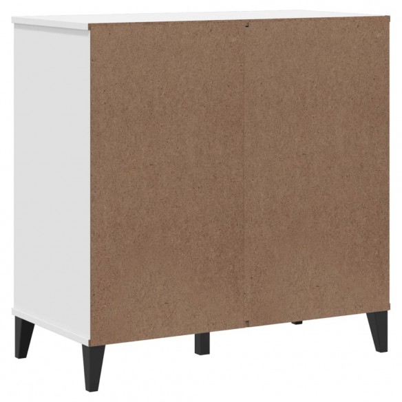 Buffet VIKEN blanc 80x40x80 cm bois massif de pin Buffet VIKEN blanc 80x40x80 cm bois massif de pin
