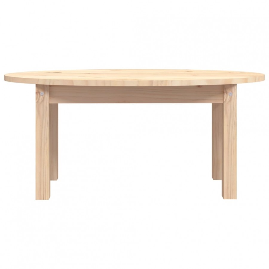 Table basse 80x40x35 cm Bois massif de pin