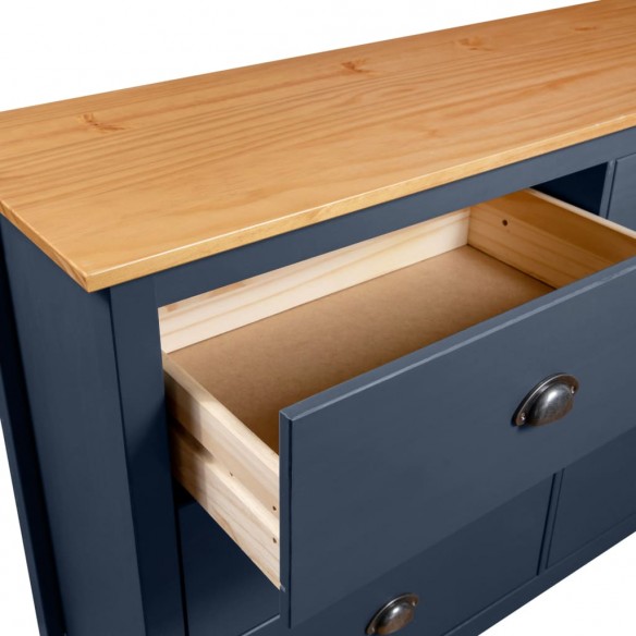 Buffet Hill Gris 125x40x80 cm Bois de pin solide Buffet Hill Gris 125x40x80 cm Bois de pin solide