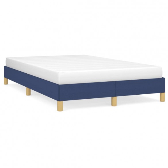 Lit bleu 120x190 cm tissu