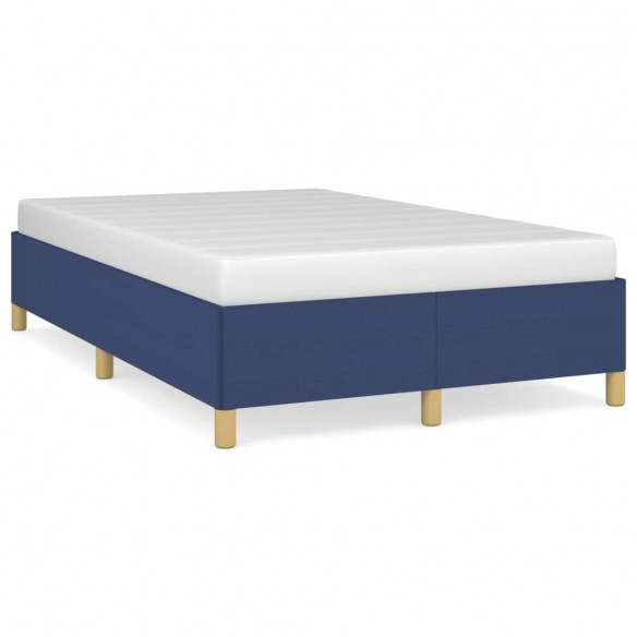 Lit bleu 120x190 cm tissu