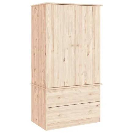 Garde-robe ALTA 90x55x170 cm bois massif de pin 2