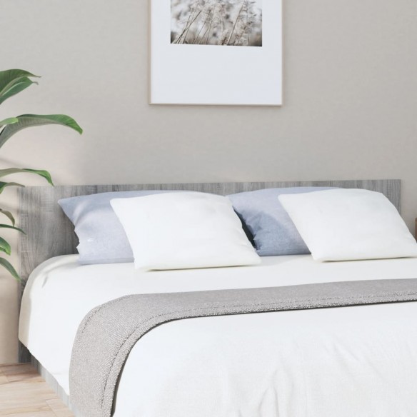 Tête de lit Sonoma gris 200x1,5x80 cm 