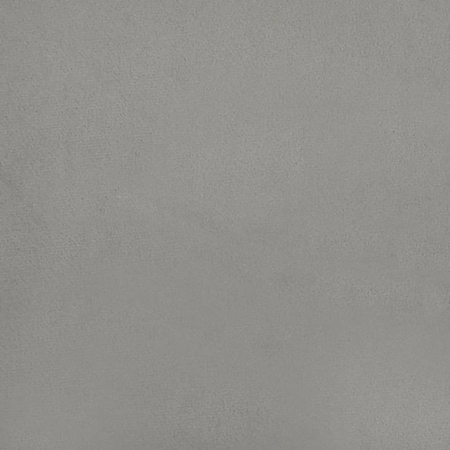 Têtes de lit 2 pcs Gris clair 80x7x78/88 cm Velours