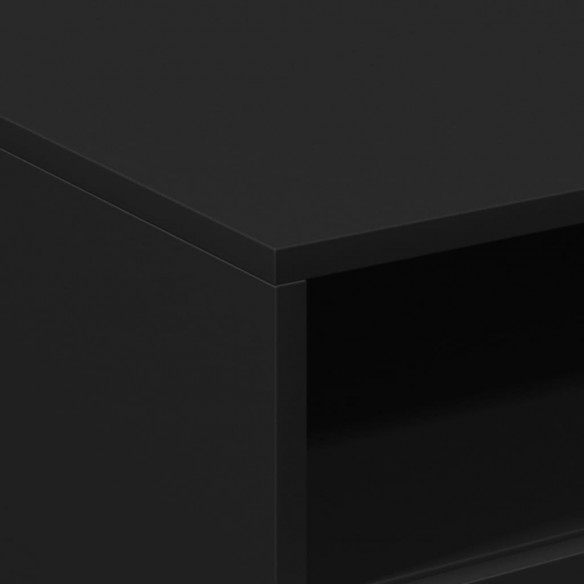 Table basse avec lumières LED noir 50x49x40 cm Table basse avec lumières LED noir 50x49x40 cm